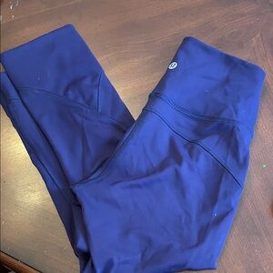 Lululemon Blue cropped Leggings